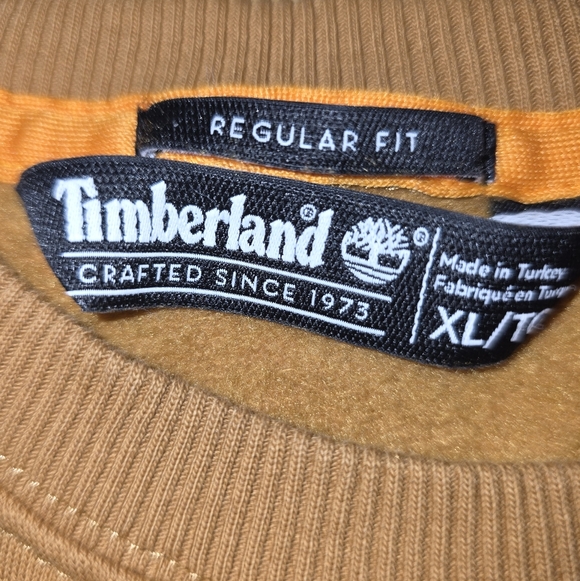 Timberland Rust Colored Unisex Sweatshirt XL (SW1) - Picture 7 of 10